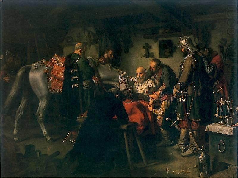 The Death of Czarniecki, Louis Leopold  Boilly